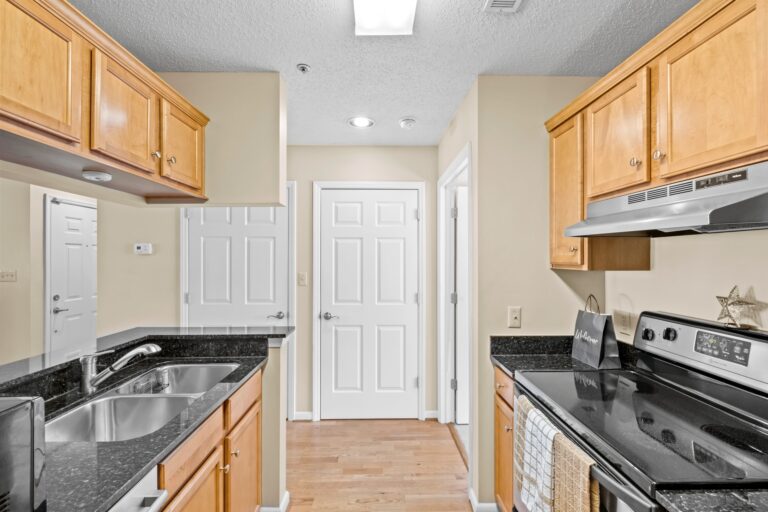 Monthly rental hallway.