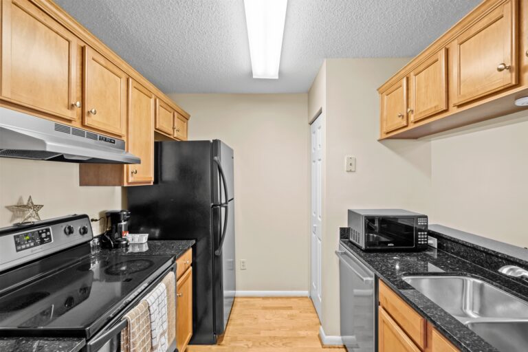 Monthly rental kitchen area.