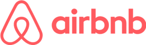 Airbnb logo.