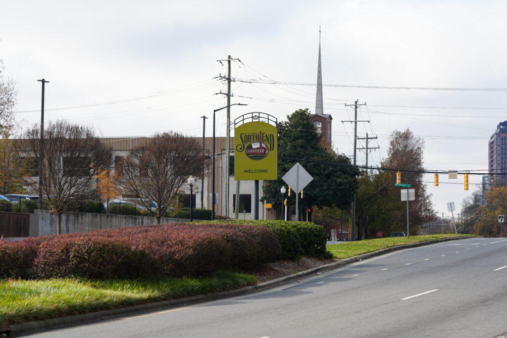 Entrance of southend Charlotte.